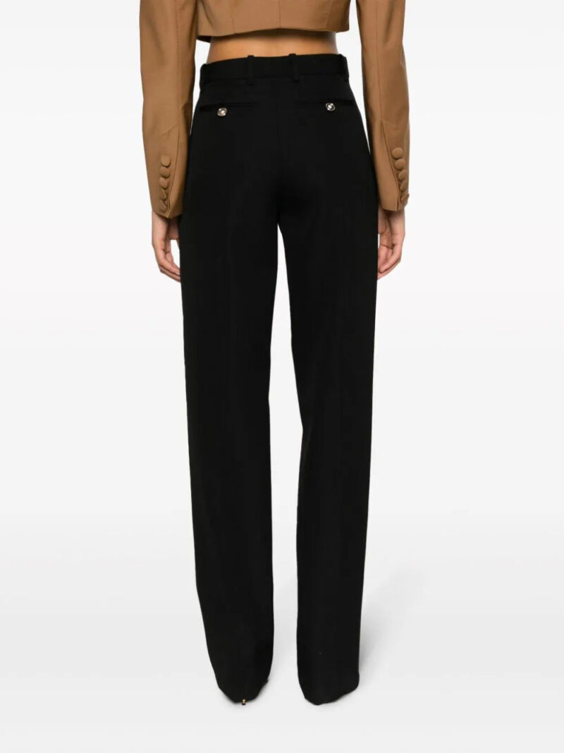 Versace  virgin-wool tailored trousers
