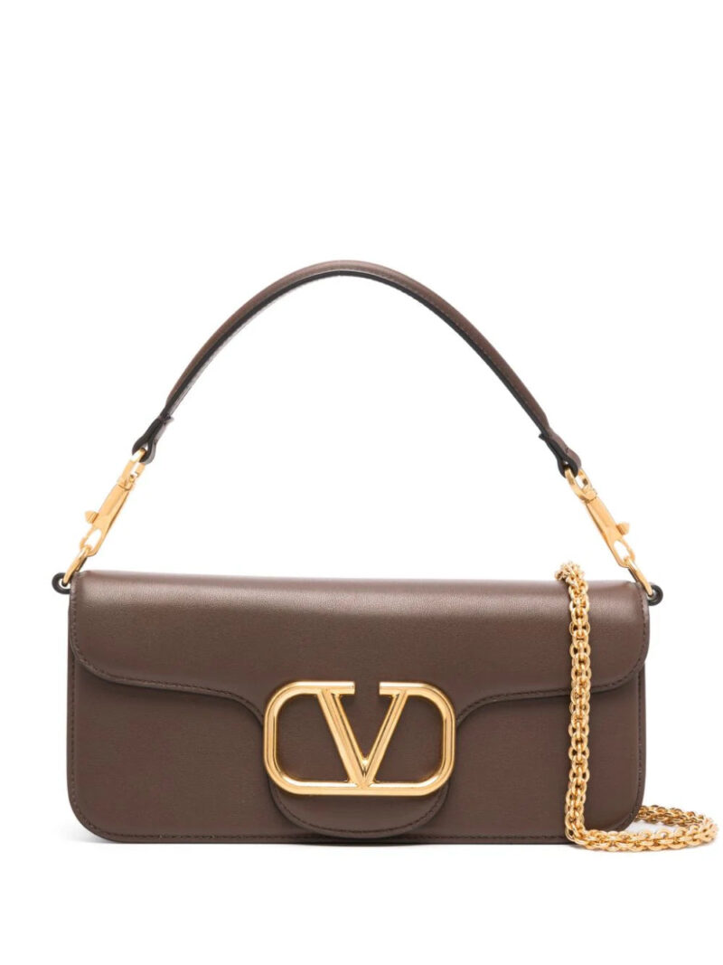 Valentino Garavani  Locò leather shoulder bag