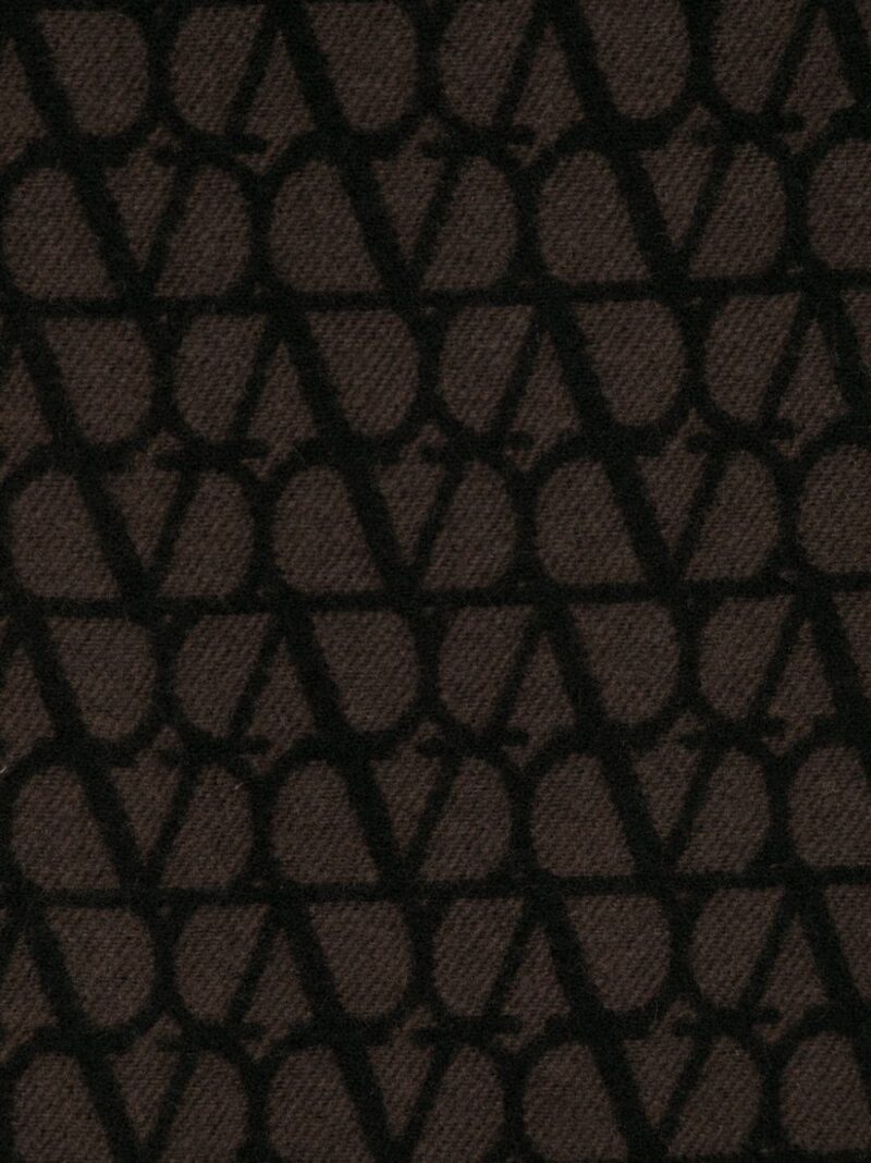 Valentino Garavani  Toile Iconographe wool-blend scarf
