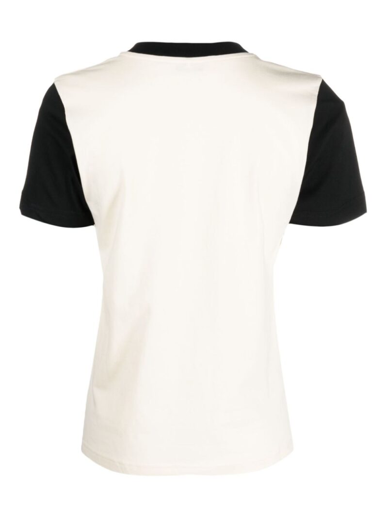 Wales Bonner  logo-embroidered T-shirt