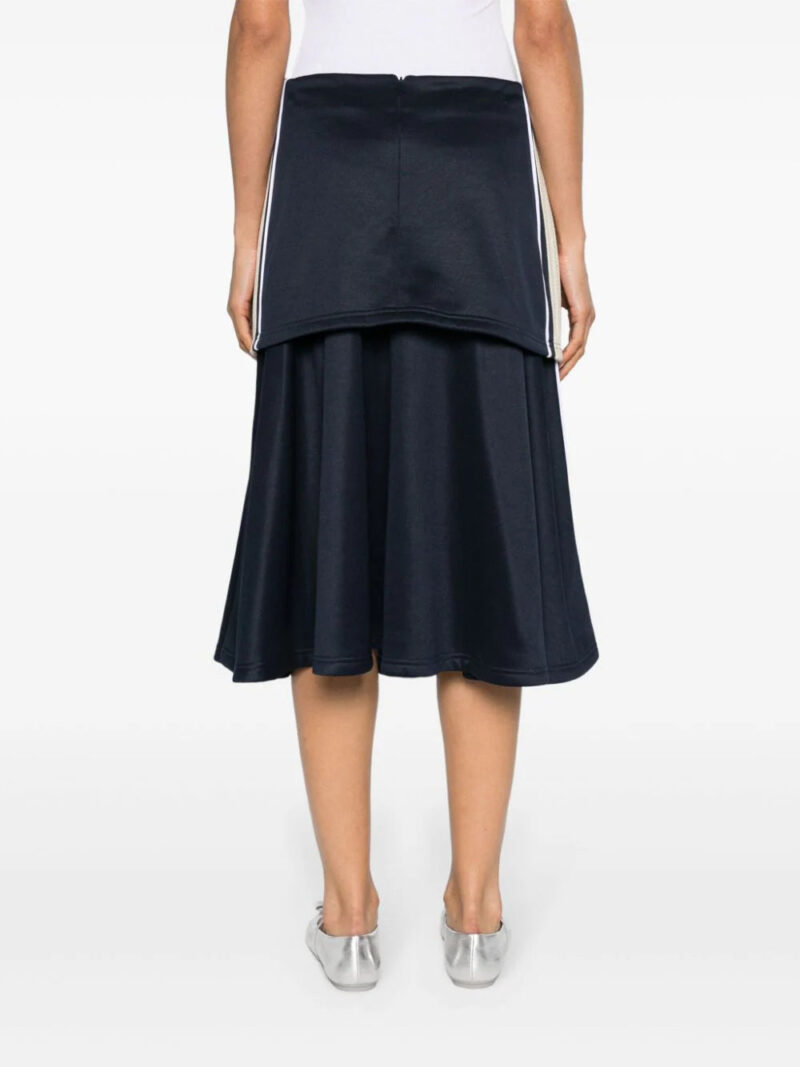 Wales Bonner Mantra tiered skirt