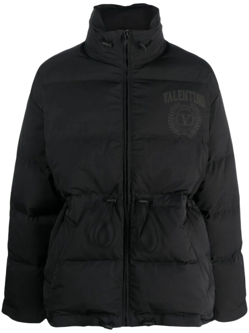 Valentino Garavani  logo-print padded jacket