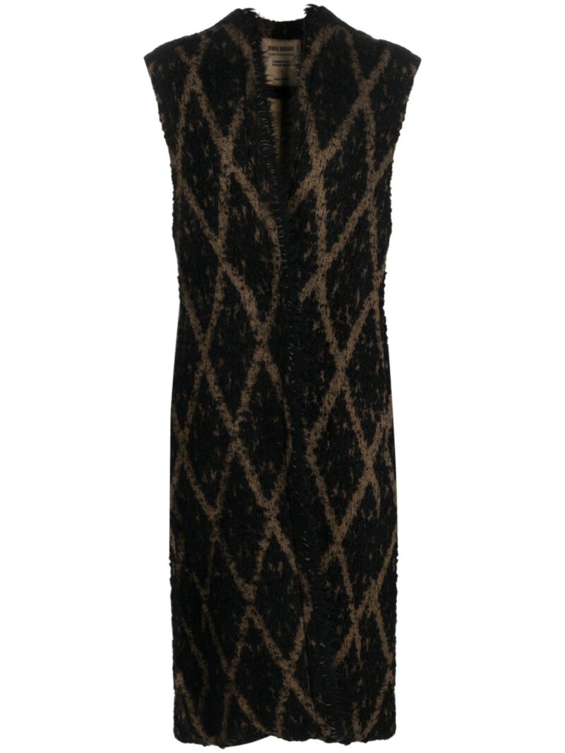Uma Wang  diamond-pattern gilet