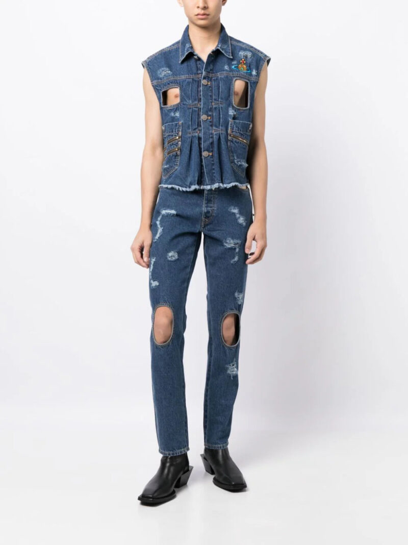 Vivienne Westwood mid-rise straigh-leg jeans