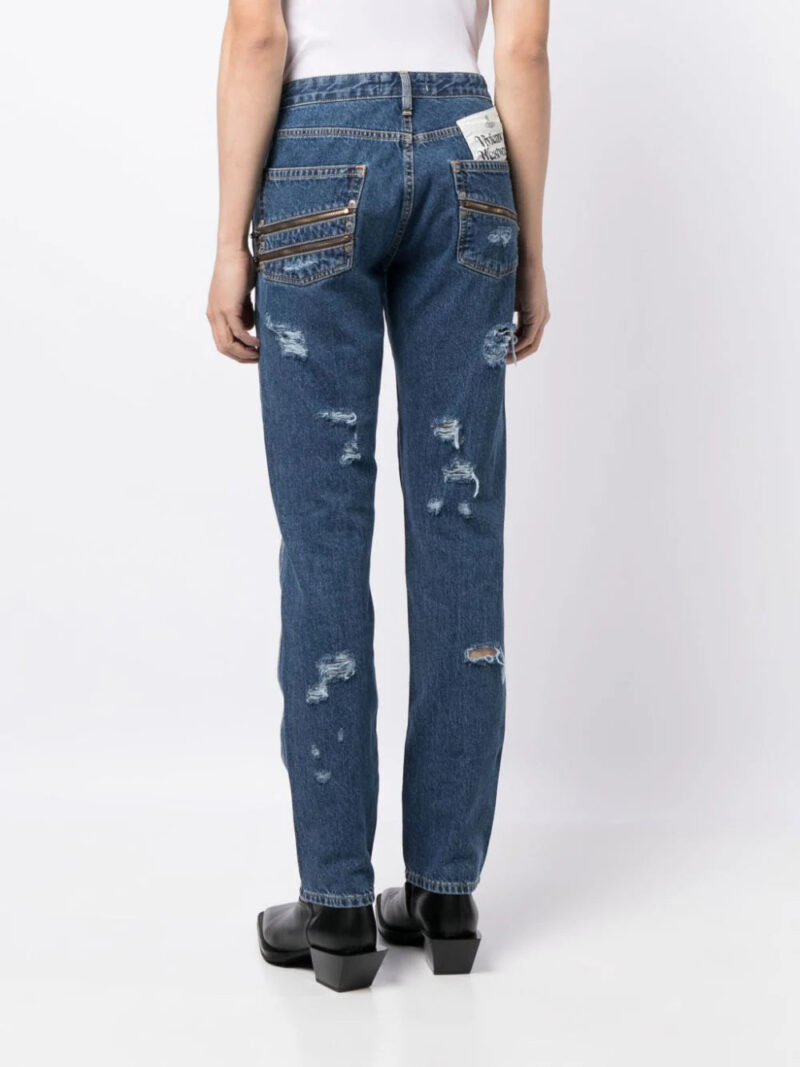 Vivienne Westwood mid-rise straigh-leg jeans