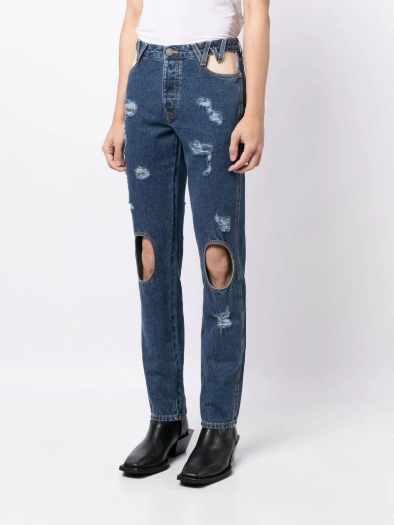 Vivienne Westwood mid-rise straigh-leg jeans