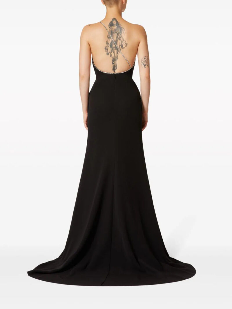 Valentino Garavani  one-shoulder floor-length silk gown