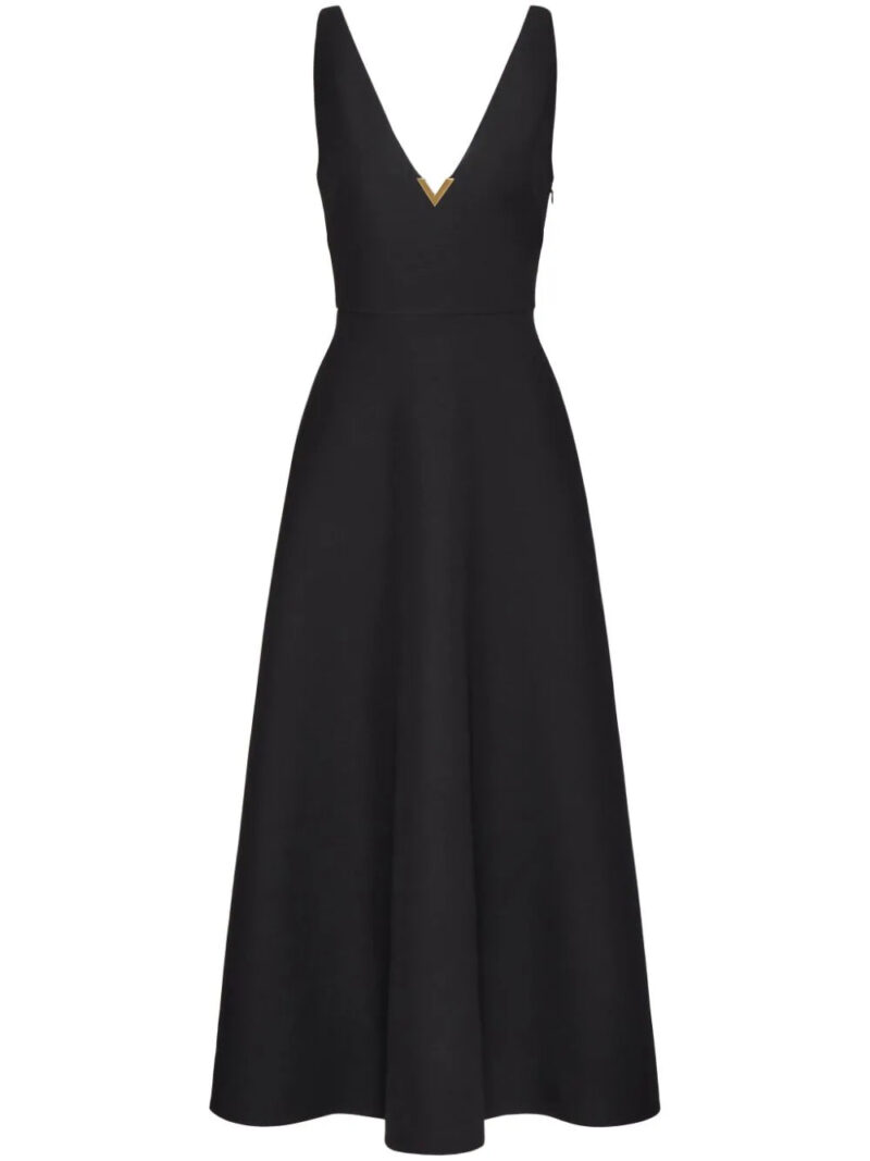 Valentino Garavani  Crepe Couture midi dress