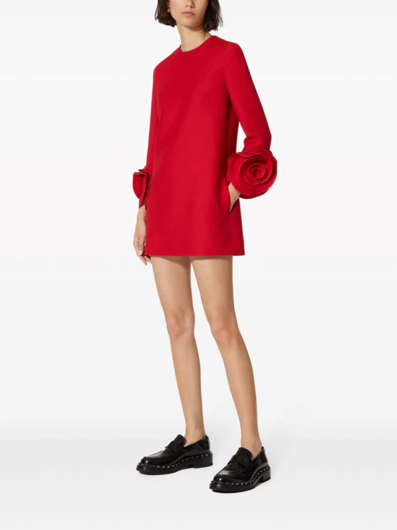 Valentino Garavani  Crepe Couture minidress
