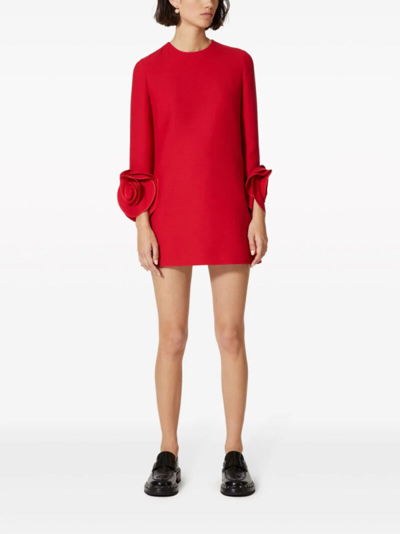 Valentino Garavani  Crepe Couture minidress