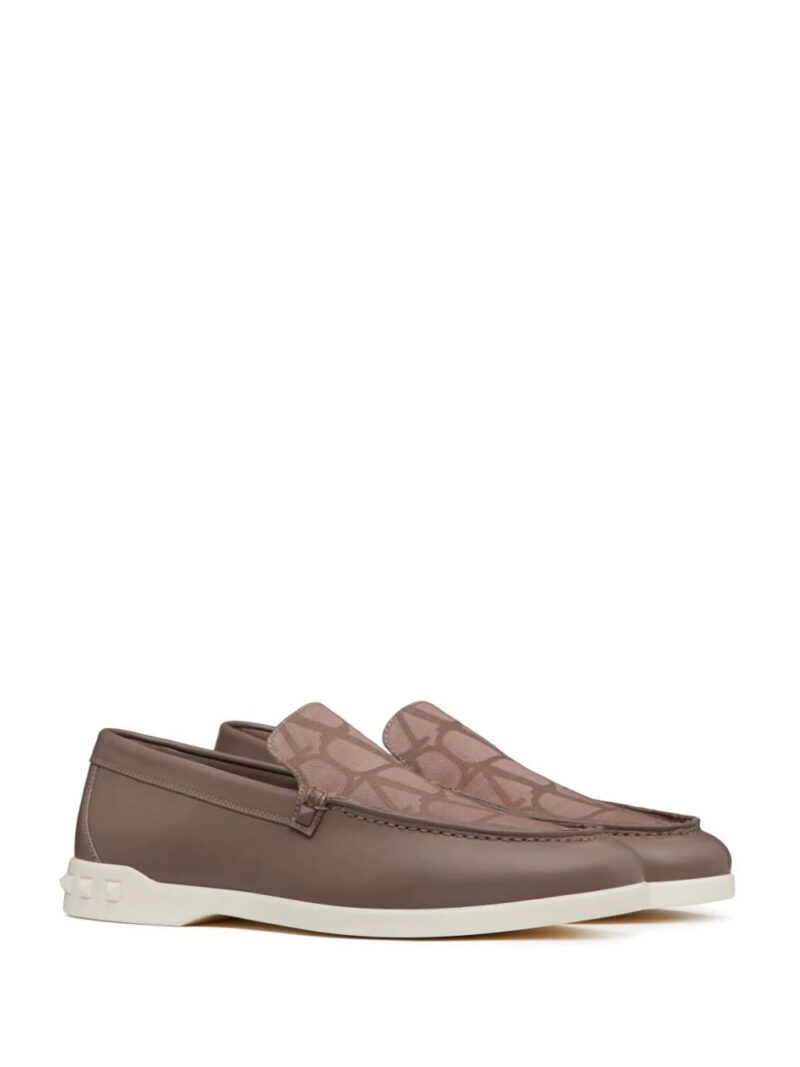 Valentino Garavani  Leisure Flows Toile Iconographe loafers