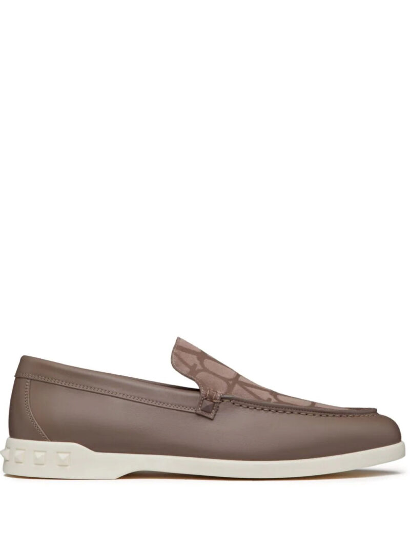 Valentino Garavani  Leisure Flows Toile Iconographe loafers