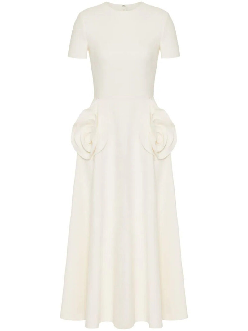 Valentino Garavani  Crepe Couture midi dress