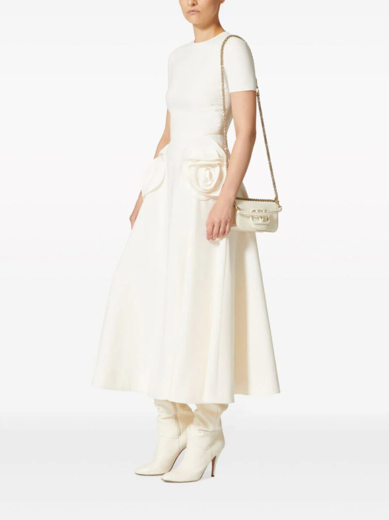 Valentino Garavani  Crepe Couture midi dress