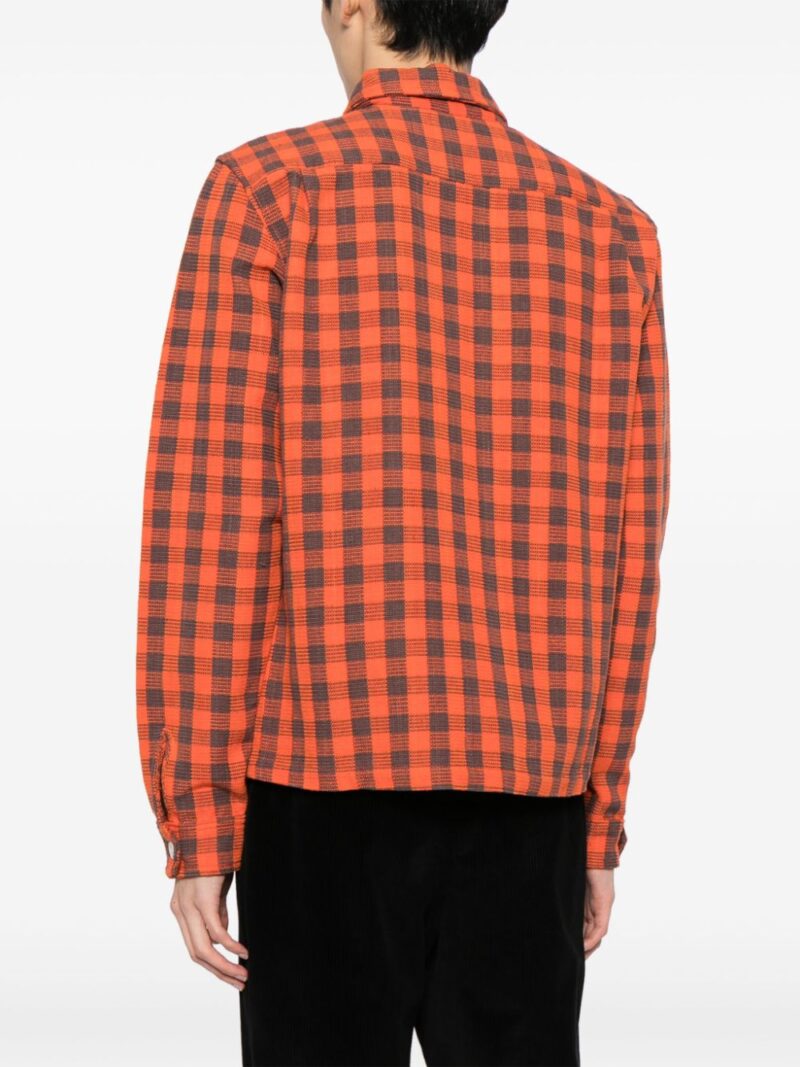Wales Bonner  check-pattern organic-cotton jakcet