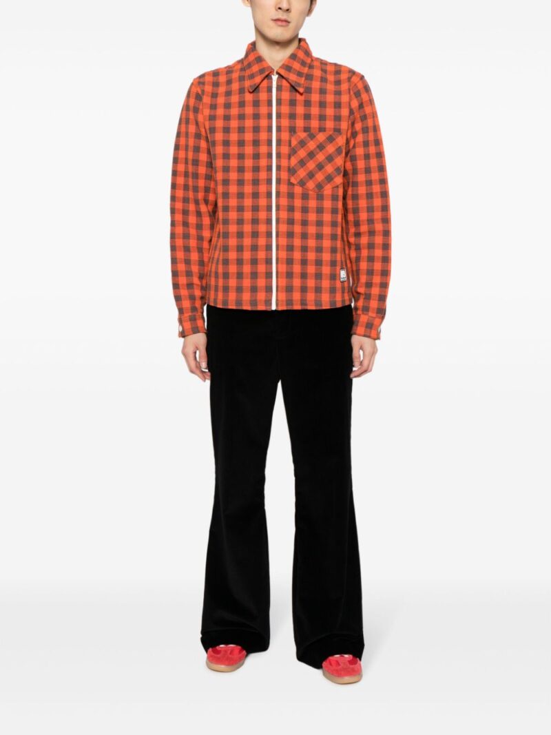 Wales Bonner  check-pattern organic-cotton jakcet