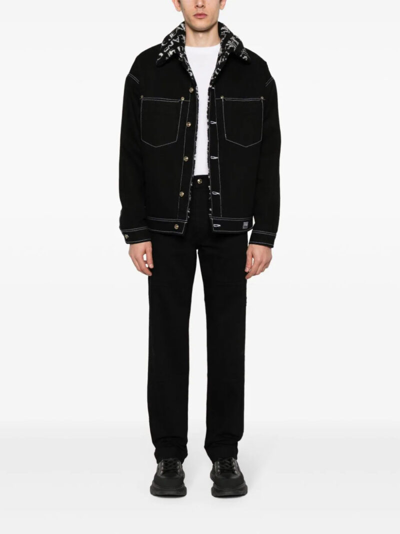 Versace Jeans Couture  panelled straight-leg jeans