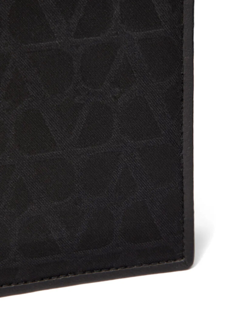 Valentino Garavani  Toile Iconographe bi-fold wallet