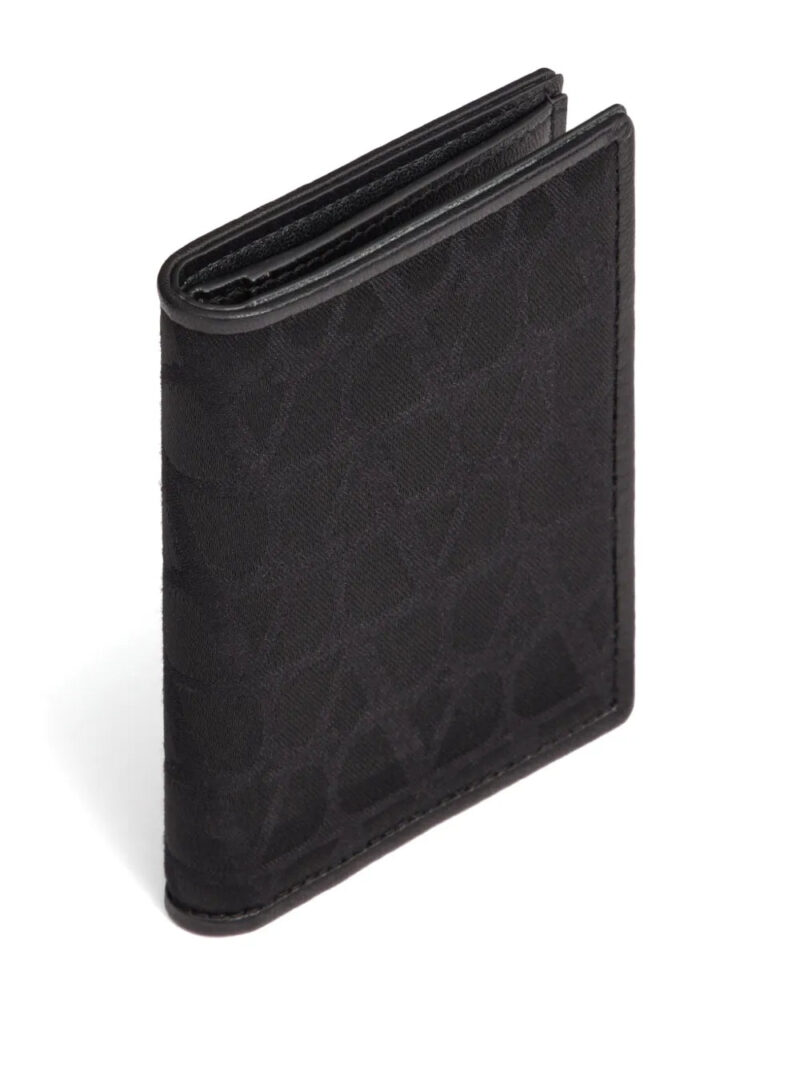 Valentino Garavani  Toile Iconographe bi-fold wallet
