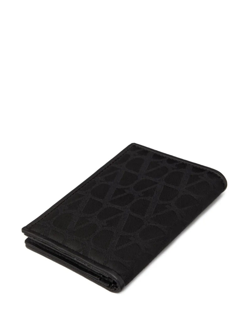 Valentino Garavani  Toile Iconographe bi-fold wallet