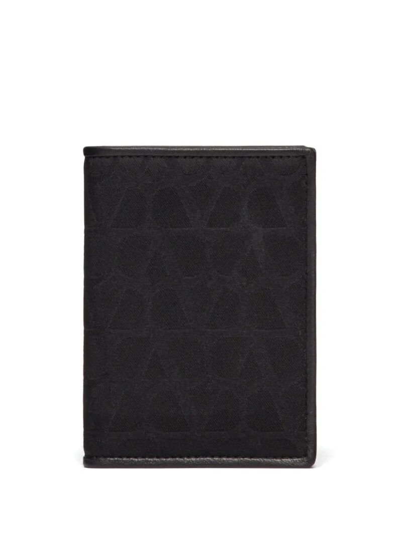 Valentino Garavani  Toile Iconographe bi-fold wallet