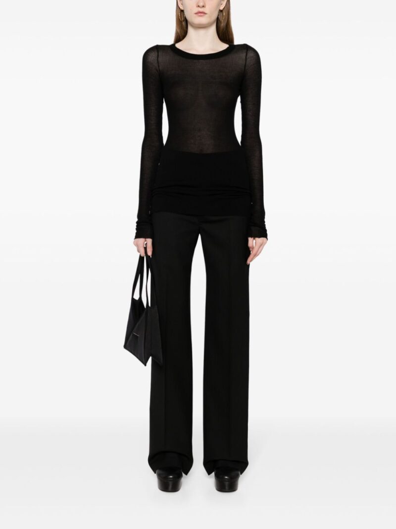 Rick Owens  straight-leg tailored trousers