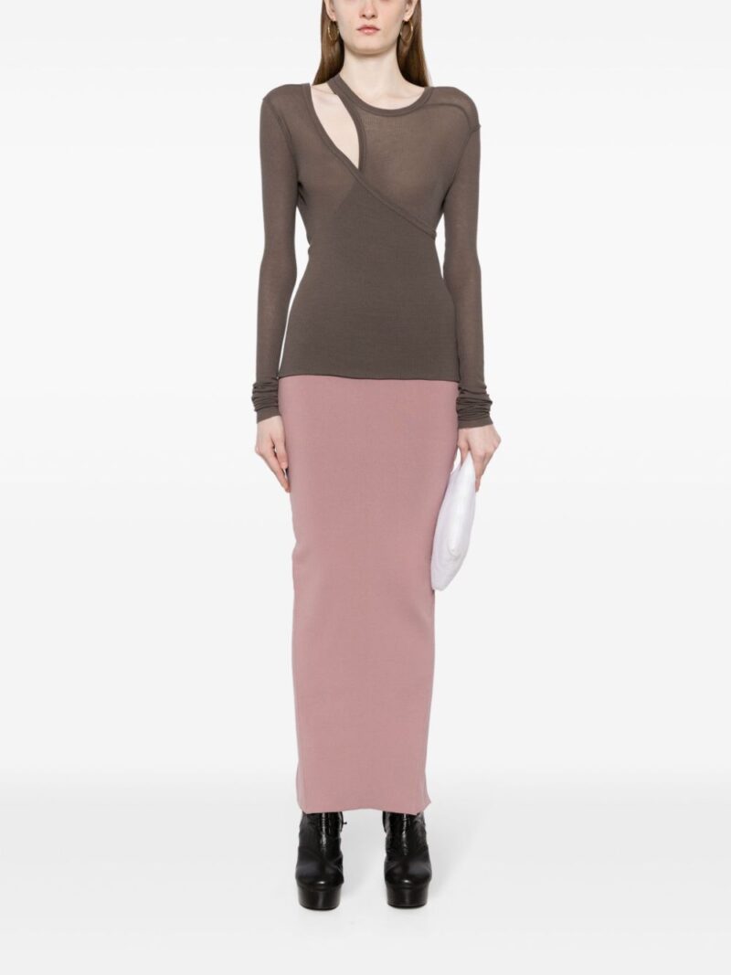 Rick Owens  Tank Column maxi skirt