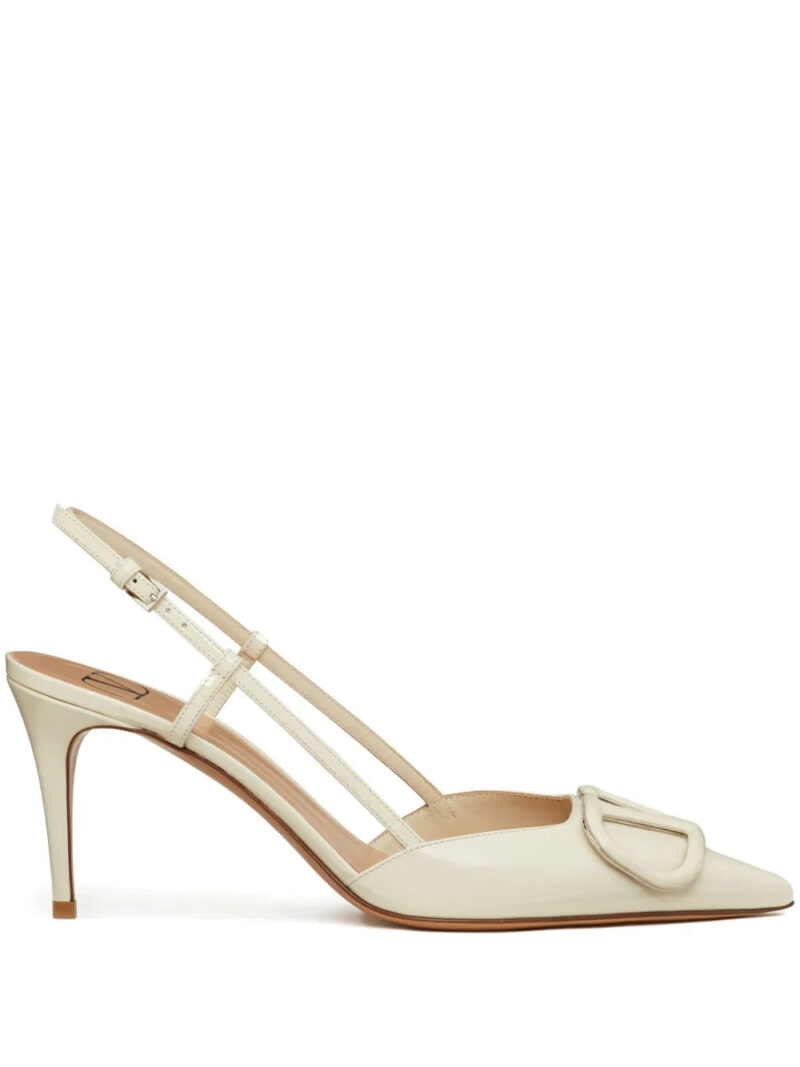 Valentino Garavani  80mm VLogo Signature slingback pumps