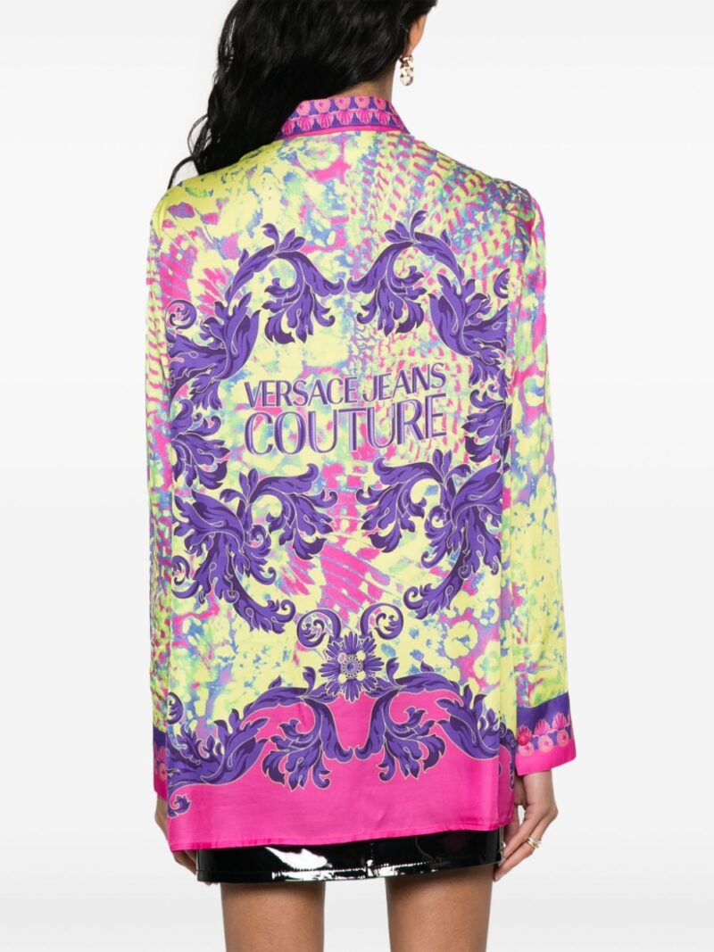 Versace Jeans Couture  graphic-print long-sleeve shirt