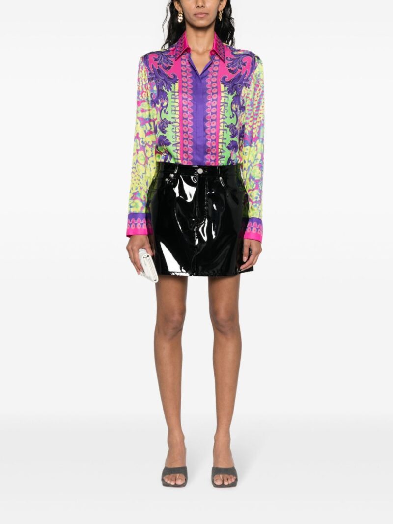 Versace Jeans Couture  graphic-print long-sleeve shirt