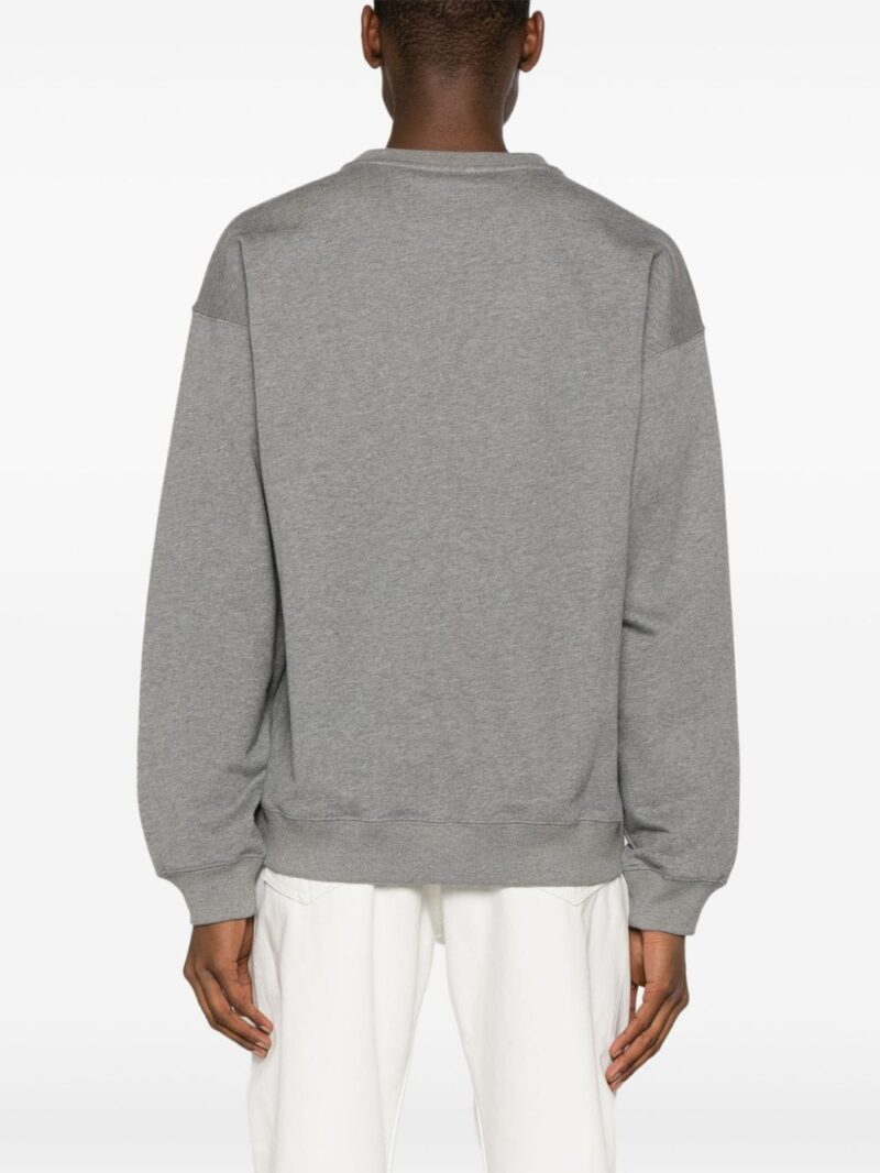 Versace Medusa-embroidered cotton sweatshirt