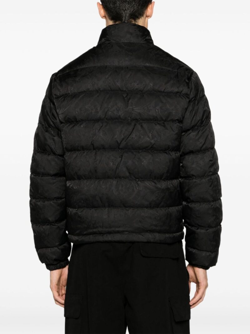 Versace Barocco-print padded jacket