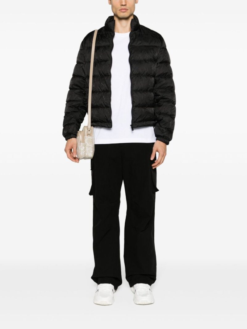 Versace Barocco-print padded jacket