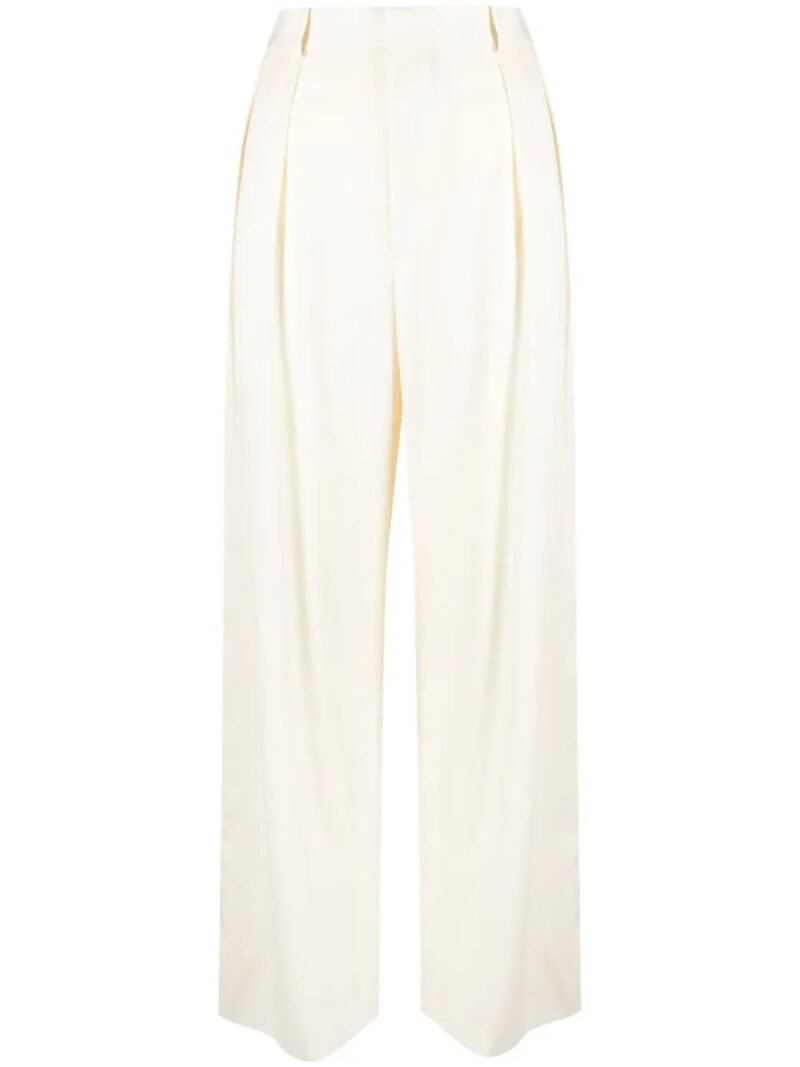 WARDROBE.NYC  pleated wide-leg trousers