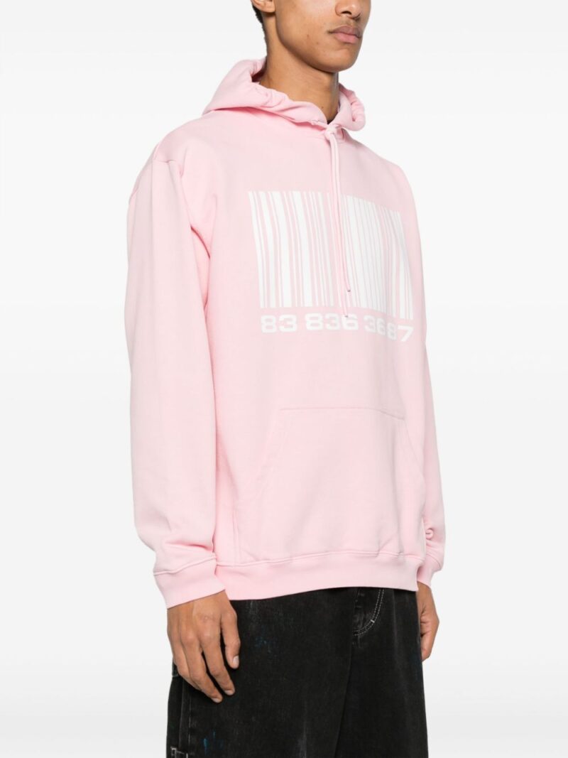 VTMNTS  Big-Barcode hoodie