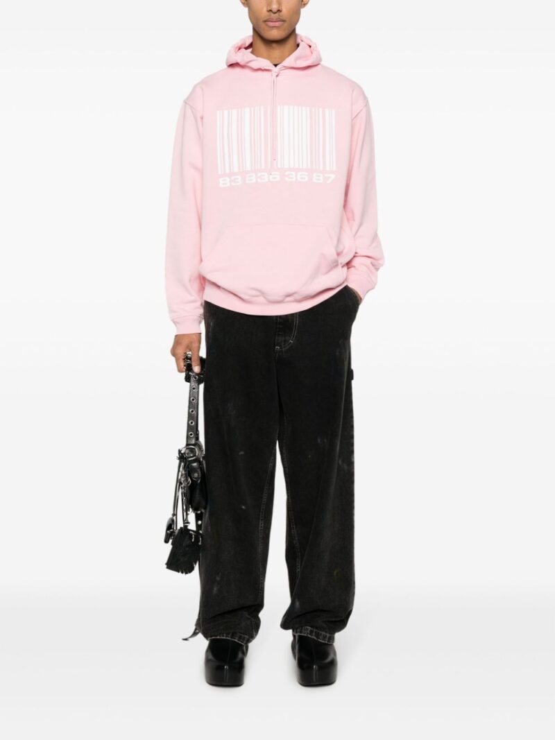 VTMNTS  Big-Barcode hoodie