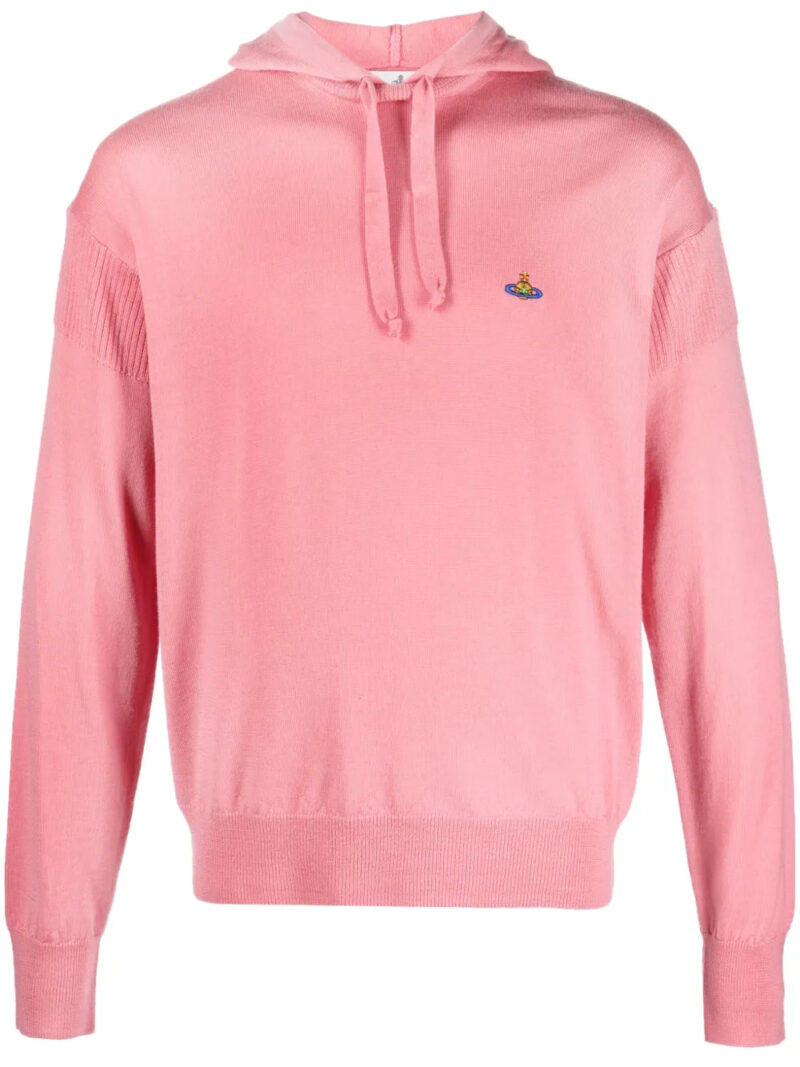 Vivienne Westwood  Orb-embroidered virgin wool hoodie
