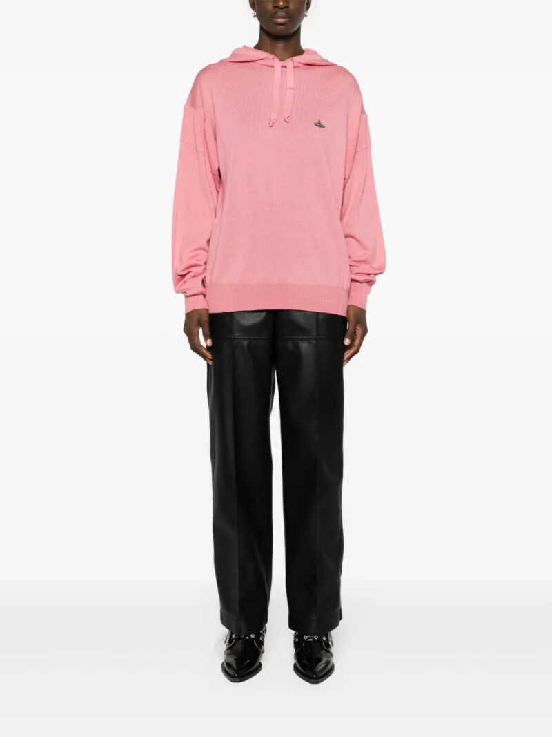 Vivienne Westwood Orb-embroidered virgin wool hoodie