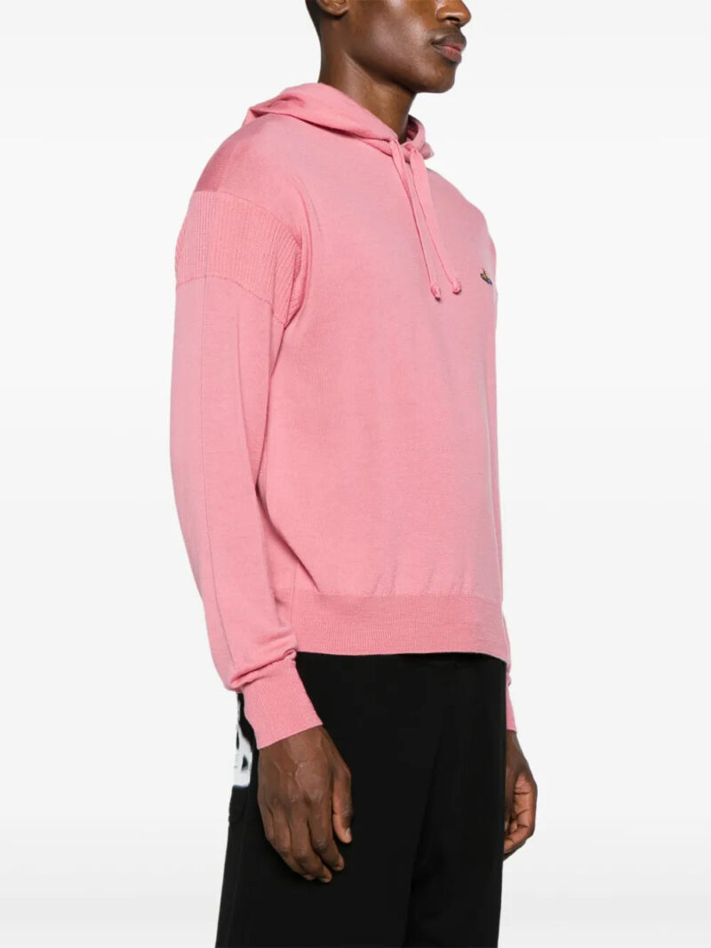 Vivienne Westwood Orb-embroidered virgin wool hoodie