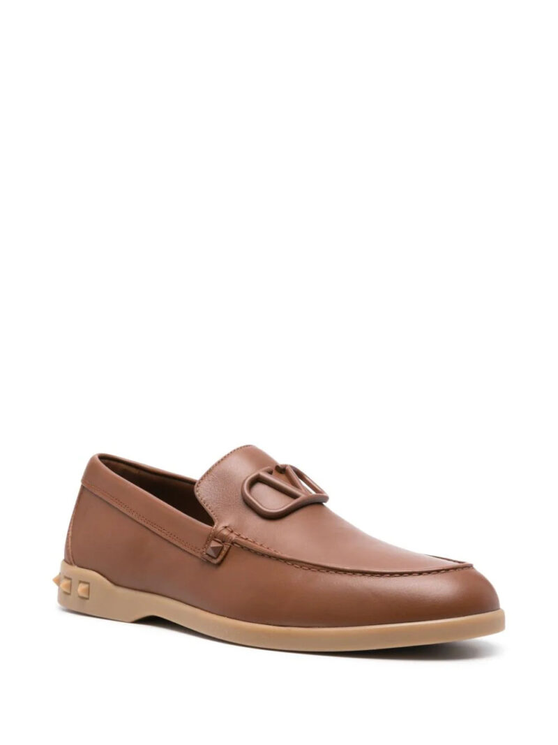 Valentino Garavani  Leisure Flows leather loafers