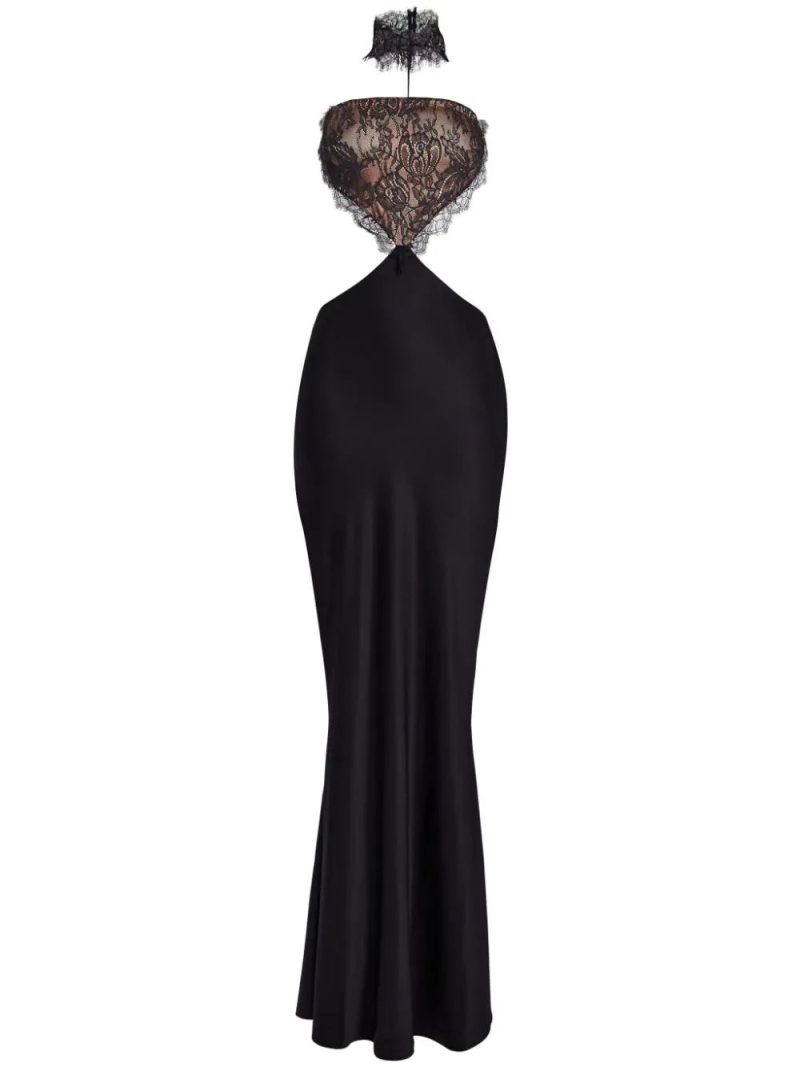Retrofete  Lucie lace cut-out gown