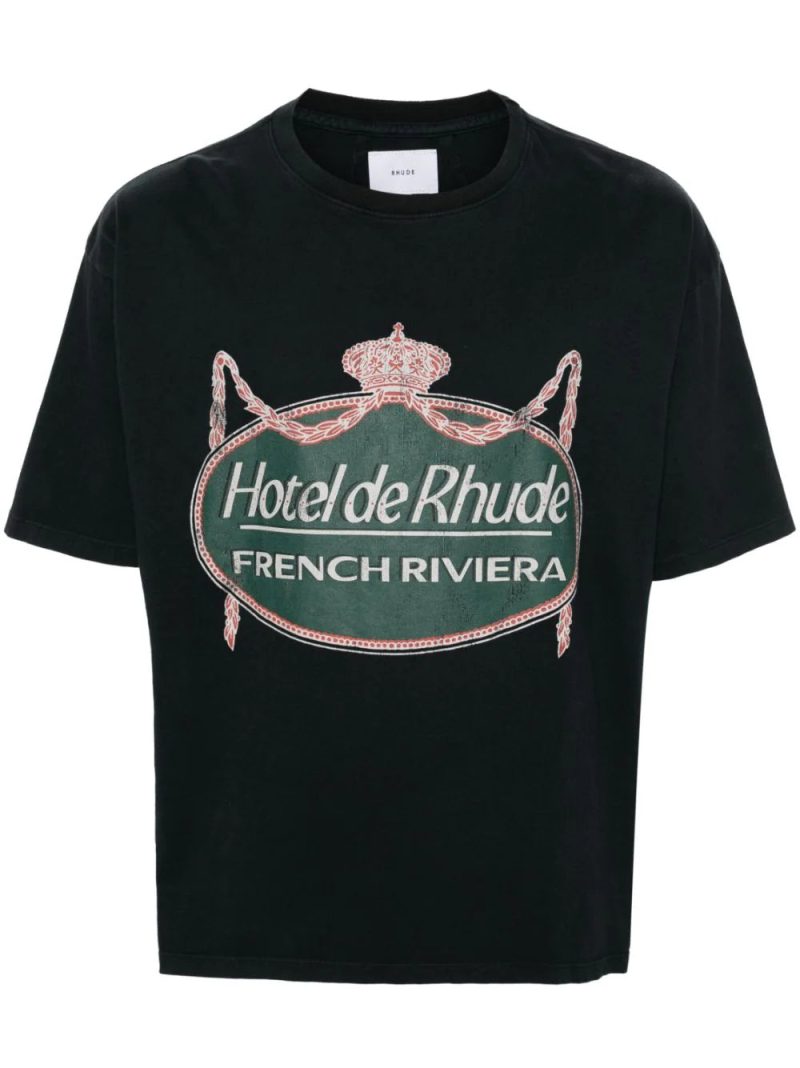 RHUDE  Riviera cotton T-shirt