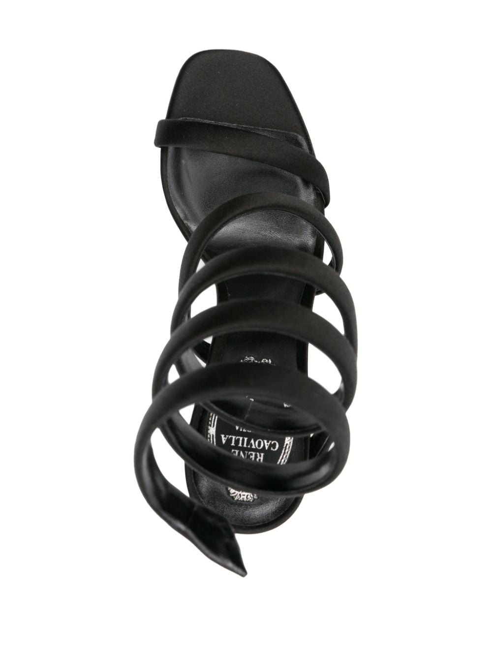 René Caovilla Cleo 105mm leather sandals - Image 4