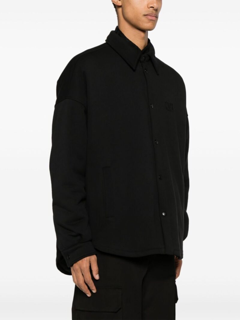 Valentino Garavani padded jersey shirt jacket