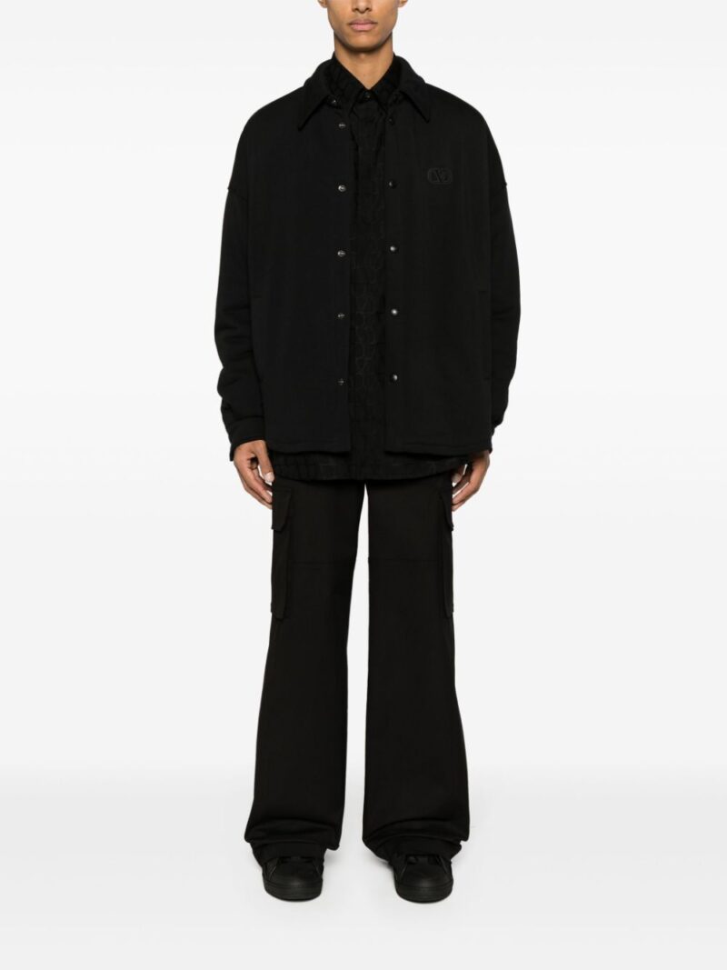 Valentino Garavani padded jersey shirt jacket