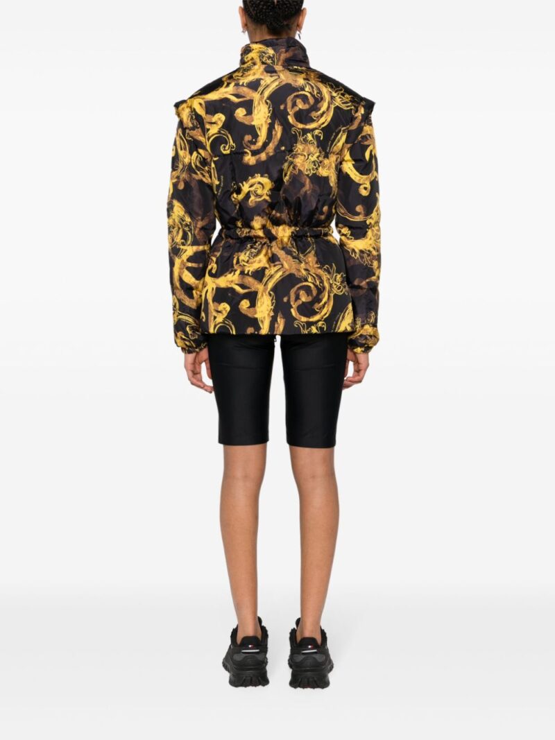 Versace Jeans Couture  Barocco-print down jacket