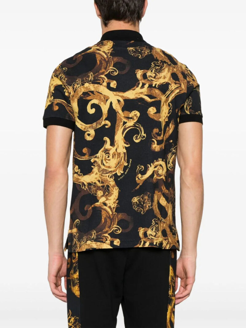 Versace Jeans Couture Watercolour Couture polo shirt