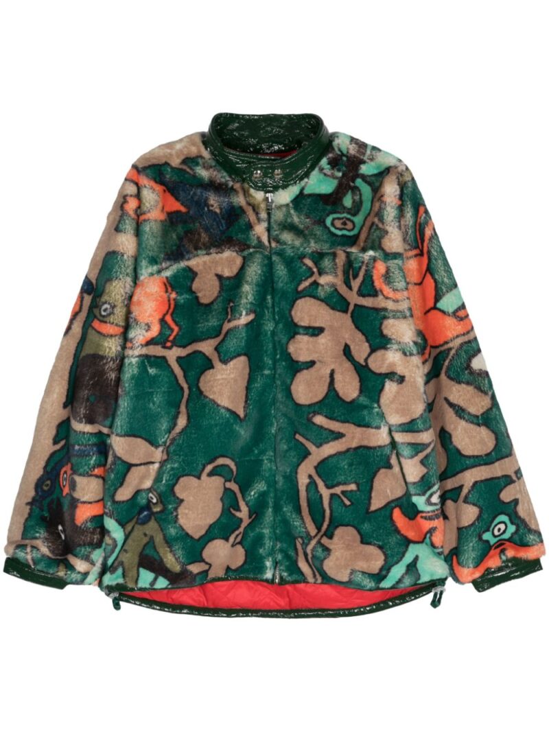 Walter Van Beirendonck  Sun graphic-print jacket