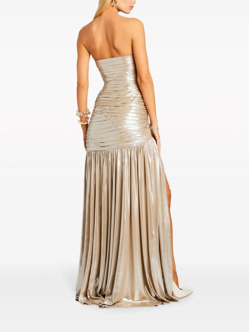 Retrofete  Josie bandeau maxi dress