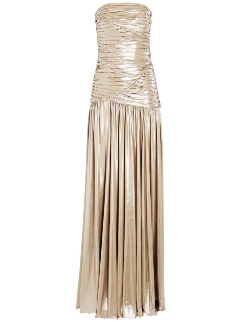 Retrofete  Josie bandeau maxi dress